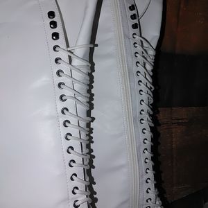 White boots